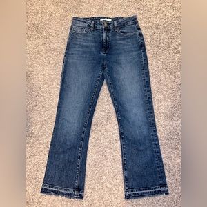 Fidelity Denim - Hayden High Rise Crop Flare - sz 26